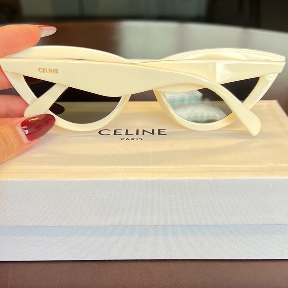 Celine Cat-Eye Acetate Sunglasses - Picture 6 of 10